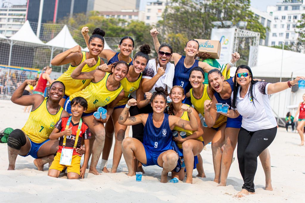 Beach handball: a um passo da medalha de ouro